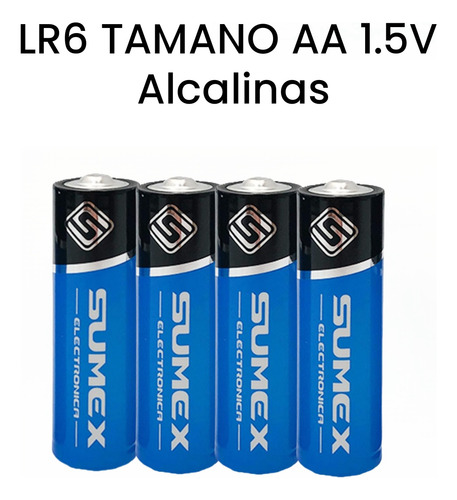 Sumex Lr6 Baterías/pilas Alcalinas Aa 1.5 V 4pc