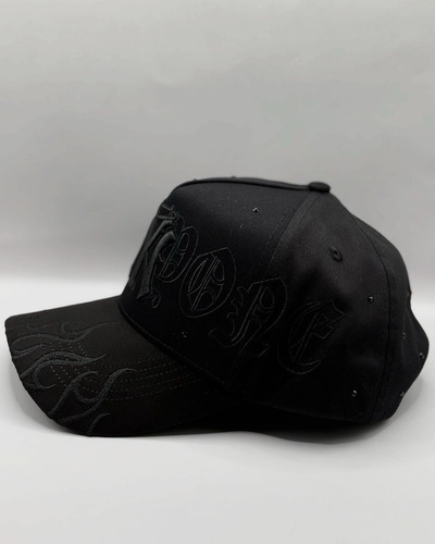 Gorra Thirty One Hats New York Flames Original 2025 Black Negro Ajustable