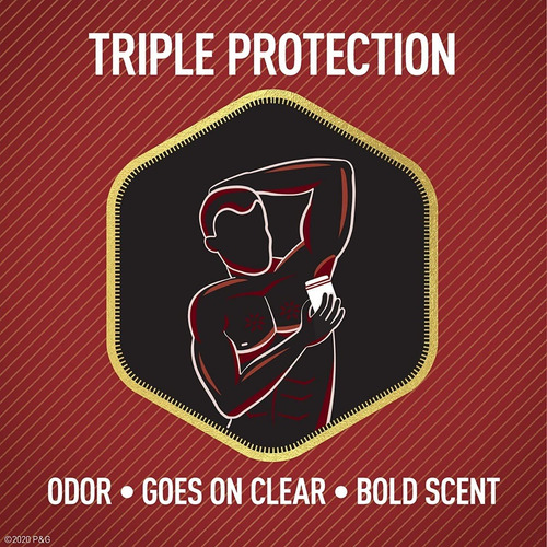Desodorante Old Spice Swagger, 85 g, Confidence, color ámbar