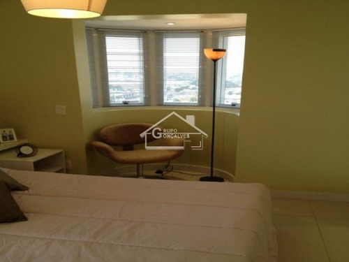 Imagem 6 de 8 de Apartamento Para Venda No Bairro Centro Em Santo André, Com 3 Suítes Com Terraço, 2 Vagas, 128m - Código: 3156