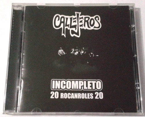 Callejeros Incompleto 20 Rocanroles 20 Difusion