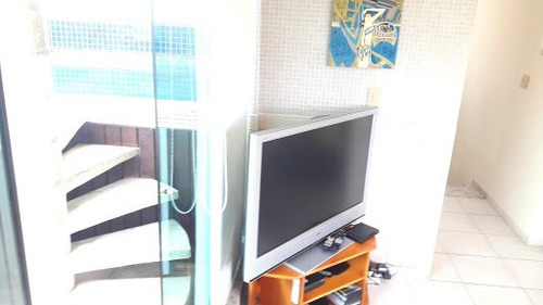 Imagem 21 de 30 de Cobertura Com 3 Dormitórios À Venda, 200 M² Por R$ 640.000,00 - Balneário Cidade Atlântica - Guarujá/sp - Co0257