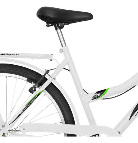 Bicicleta Aro 26 Ultra Bikes Summer Com Cesto Bagageiro