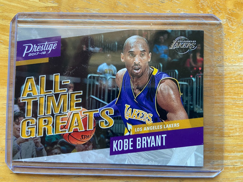 Kobe Bryant Tarjeta Prestige All Time Greats