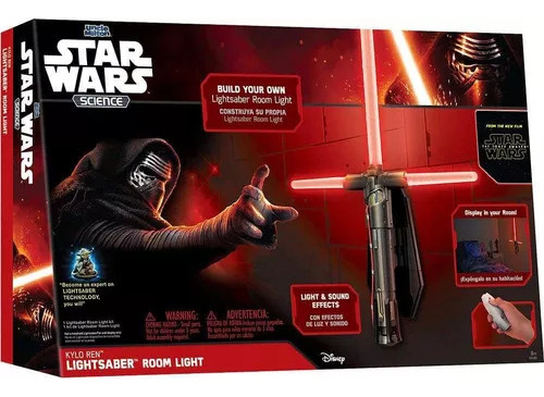 Tío Milton Star Wars Science Kylo Ren Lightaber Room Light