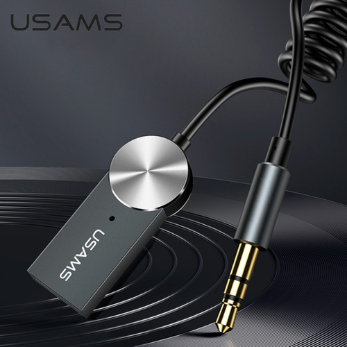 Imagen 5 de 7 de Receptor Audio Usb Bluetooth Auto Jack Spika 3.5 Usams Css ®
