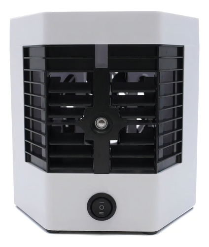 Mini Ar Condicionado Climatizador Portátil Usb Mesa Carro Cor Branco