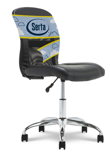 Silla Serta, Tela, Negro