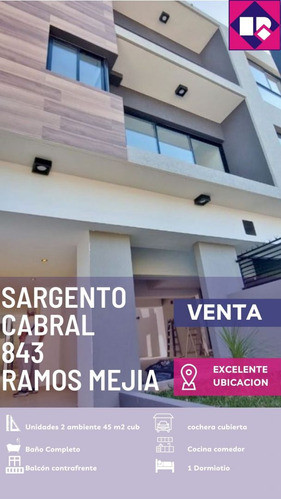 Venta Departamento 2 Ambientes Ramos Mejia