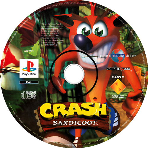 Jogo Repro Crash Bandicoot 1 Dublado - Ps2 Mídia Física
