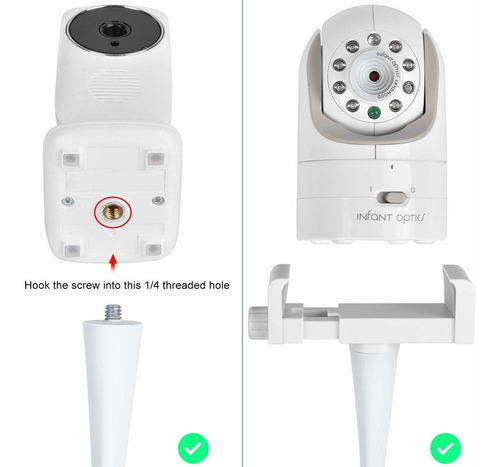 Soporte Para Monitor Para Bebe Itodos Blanco