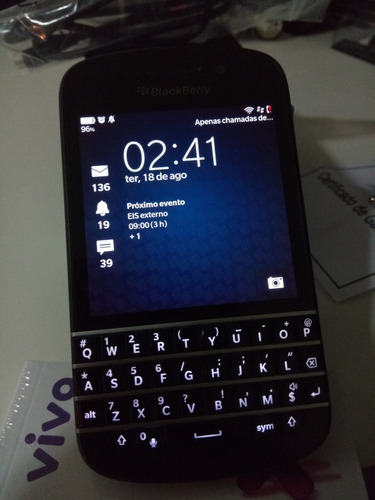 Maravilhoso Blackberry Q10 4g 2gb Ram 16gb Rom