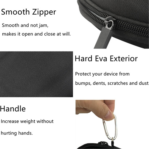 Cantoo Estuche Rígido De Viaje Para Mouse Para Logitech Mx M