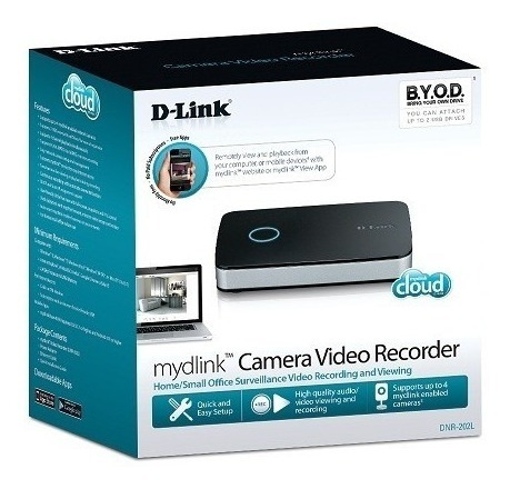 Grabador De Vídeo Nvr Myd-link Dnr-202l Cloud 2usb Hasta 4ch