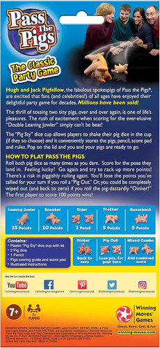 Pass The Pigs De Winning Moves Games Usa, Un Divertidísim...