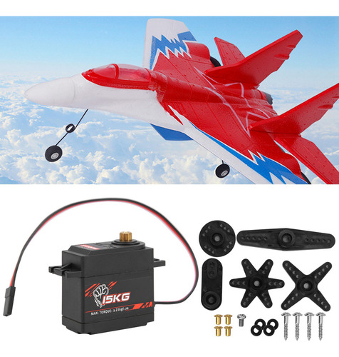 Aa Servo Digital Metal Gear S1500m De 15 Kg Para Rc 1/8 1/10