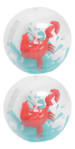 Pelotas De Piscina Para Niños, 2 Piezas, Inflables, De Pvc,