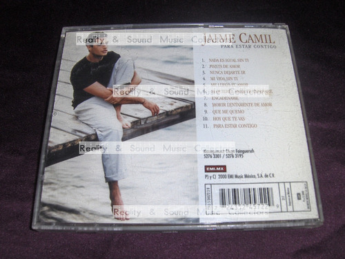 Jaime Camil Para Estar Contigo Cd Original De Coleccion (Usado)