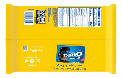 Oreo Galletas Doradas Doble Relleno 18.71 Oz(530.41 G)