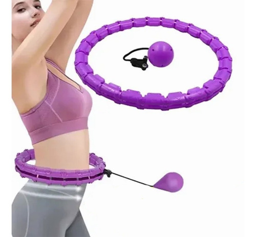 Hula Hoop Inteligente Ajustable De 24 Secciones Para Vientre