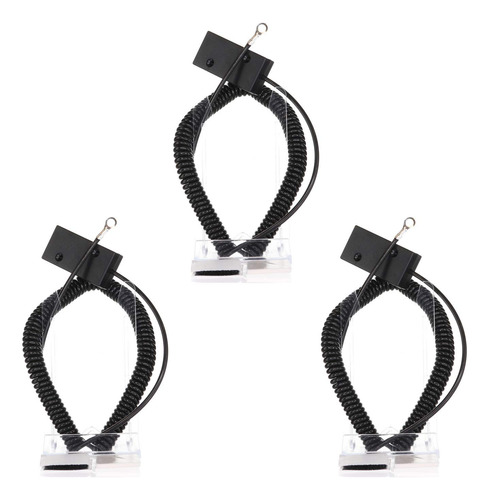 Cbl01 - Cable De Seguridad Universal En Espiral - Negro - Pr