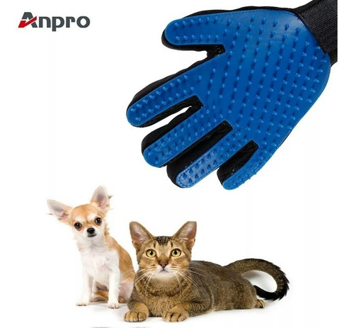 Guante Cepillo De Limpieza Baño Pelusa Perro Gato Mascota