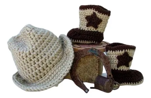 Botas Y Sombrero Para Bebe |