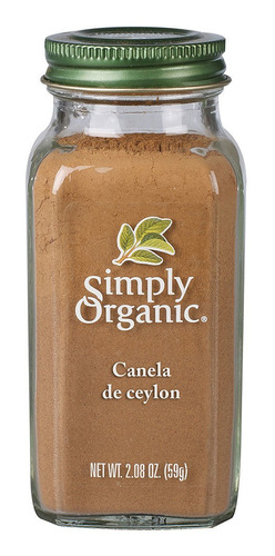 Canela Simply Organic De Ceylon 59g