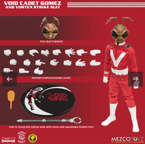 Void Wars Cadet Gomez Mezco One:12 Sdcc 2023 Original
