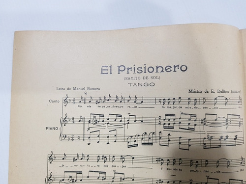 Imagen 7 de 8 de Antiguas Partituras Tango 1930 / 1940 Lote X 14 Mag 58610