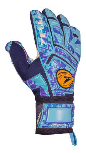 Imagem 4 de 7 de Luva Goleiro Futebol De Campo Profissional Hug Flex Iii