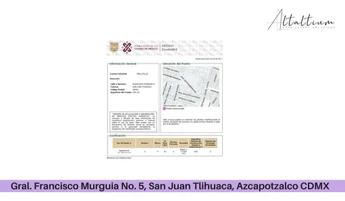 Venta Casa Gral.francisco Murguia No.5, San Juan Tlihuuaca, Azcapotzalco, Cdmx Pma26
