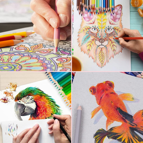 Lápices De Colores Borrables Tonos Intensos Pasteles Neón 40 Colores