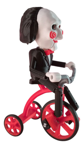 Muñeco Figura Billy Juego Del Miedo Saw 13cm 3d