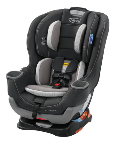 Cadeirinha De Bebê Para Carro 3 Em 1 Extend2 Fit Cinza Graco