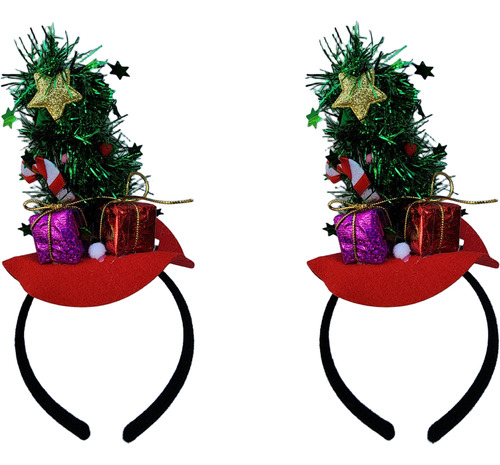 Diadema De Navidad Árbol De Navidad 1 Pz