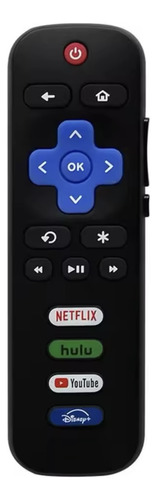 Control Remoto Compatible Roku Pantalla Smart Tv