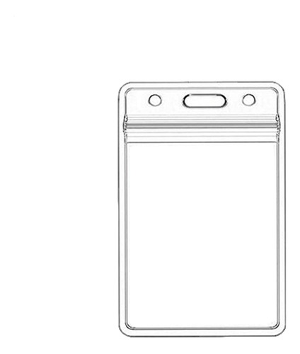 Protector De Credencial Vertical Protector De Etiqueta De No