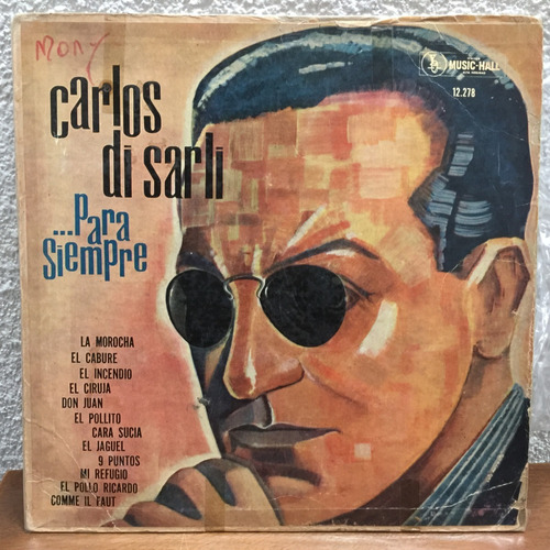 Carlos Di Sarli -  Para Siempre - Tango - Vinilo - Lp (b+)