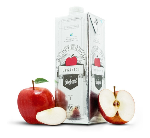 Jugo Pura Frutta De Manzana Organico X 1l