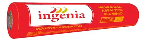 Membrana Asfáltica 35kg Aluminio Ingenia - Pintumm