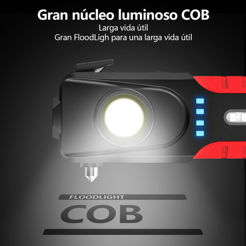 Xing Linterna Táctica Lampara Led Recargable De Mano