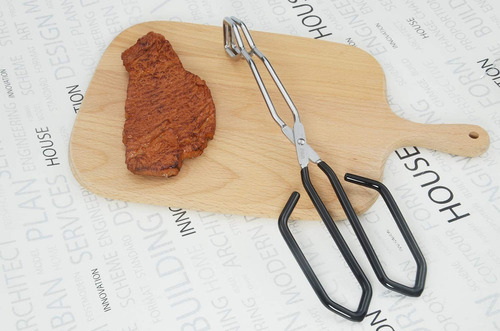 2pcs Pinzas Para Barbacoa De Acero Inoxidable Extra Largas