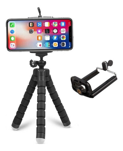 Mini Tripé + Suporte Para Celular 360º + Controle Bluetooth