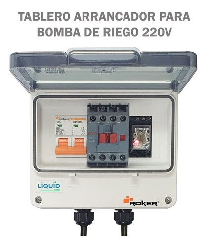 Imagen 2 de 8 de Arrancador Relay Bomba 220v Prog De Riego Hunter / Rain Bird
