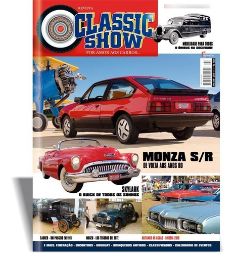 Revista Classic Show 97, Monza S/r, Buick Skylark, Caminhão