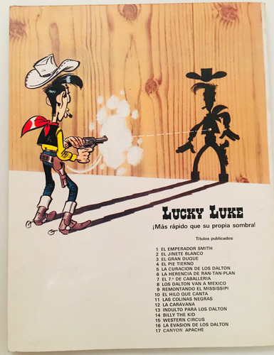 Lucky Luke 17 Canyon Apache 1981 - Como Nuevo (Usado)