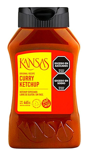Ketchup Curry X 465 G- Kansas