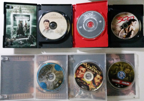 6 Dvds - Filmes Épicos