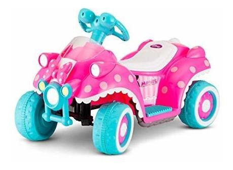 Kid Trax Disney Minnie Mouse Quad 6v Battery-power